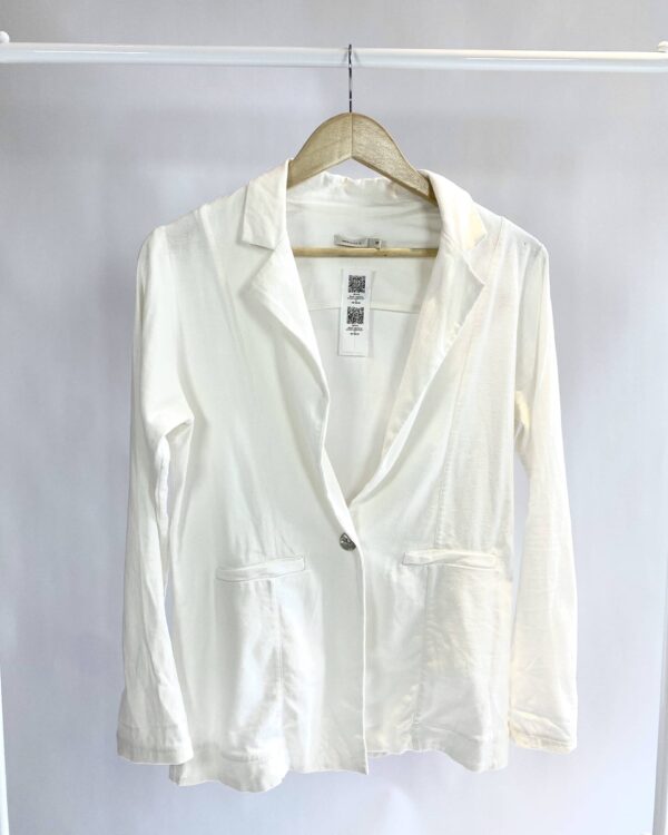 Blazer viscolinho branco MARIA FILÓ - M - VENDIDO SISTEMA OTO