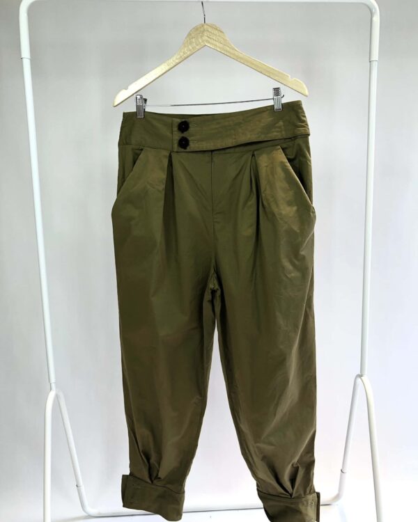 Calça verde musgo ANIMALE - 44 - VENDIDO SIST OTO