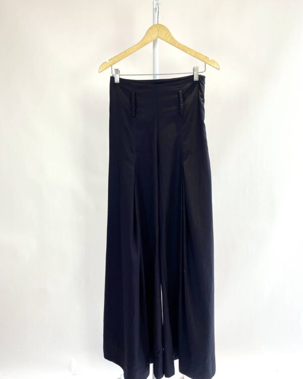 Calça alfaiataria cintura alta azul petróleo MARIA FILÓ - 38 - VENDIDO SIST OTO