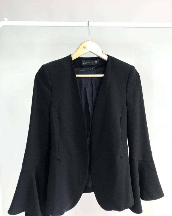 Blazer preto ZARA - PP - VENDIDO SISTEMA OTO
