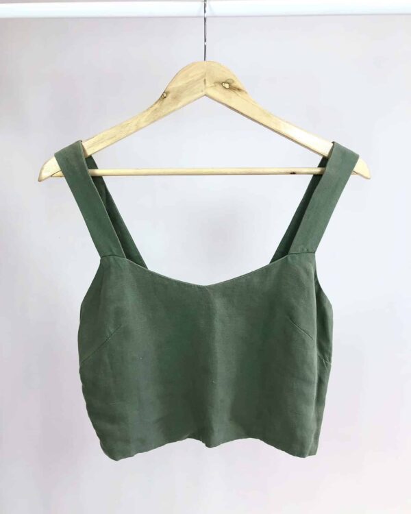 Cropped verde AMISSIMA - PP VENDIDO SISTEMA OTTO