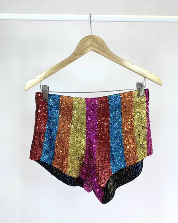 Hot pant colorida patê EASY - M SISTEMA OTTO