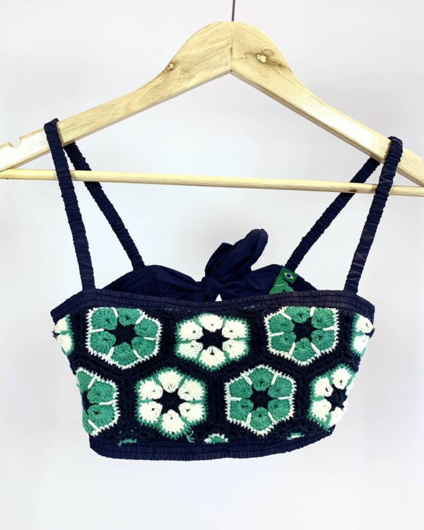 Top crochet FARM - P - VENDIDO SISTEMA OTTO