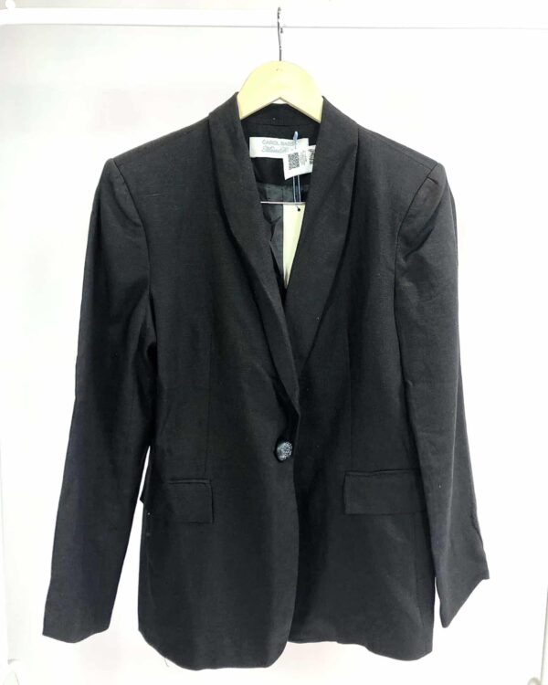 Max blazer preto CAROL BASSI + MARIA RUDGE - 38 - VENDIDO SIST OTO