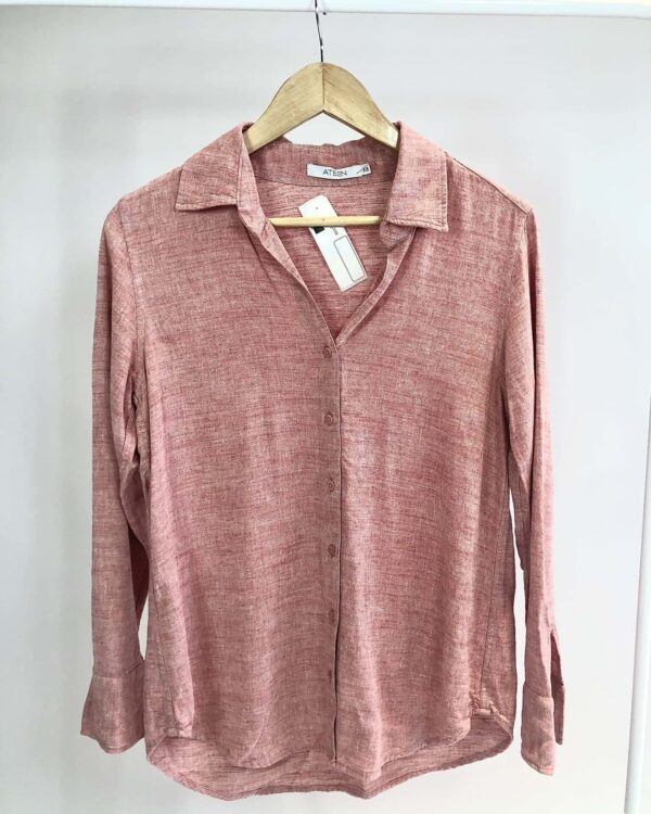 Camisa salmão ATEEN - 38 - VENDIDO SISTEMA OTO
