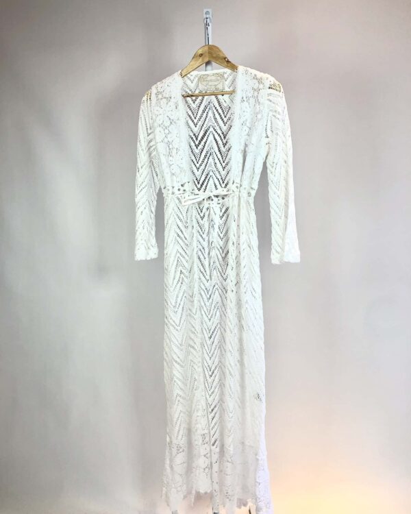 Sobreposicao de renda branco TEMPTATION - P