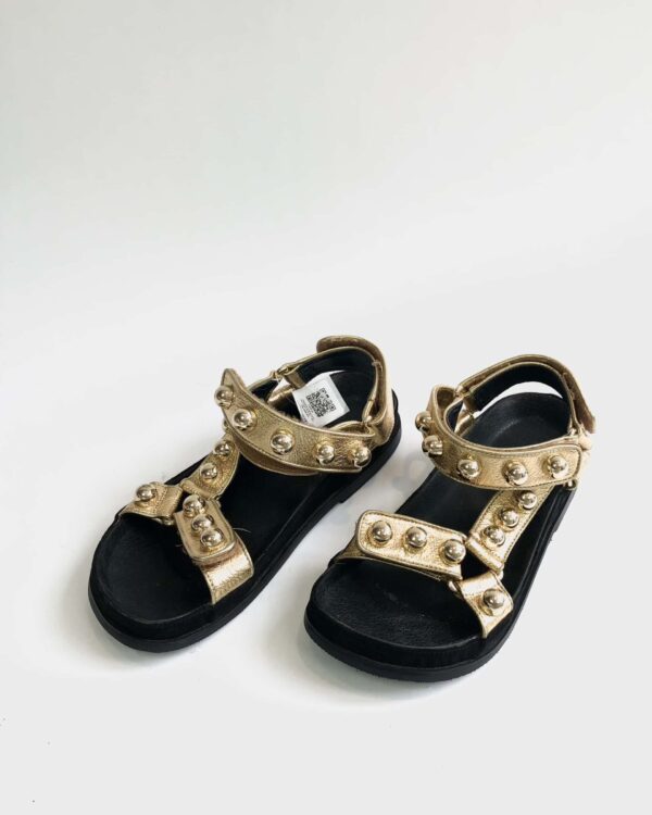 Papete preta com dourado MAJE - 37- VENDIDO SISTEMA OTTO -