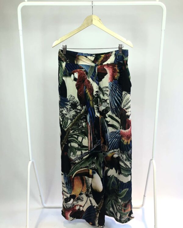 Calça saída de praia estampada C&A - 42 *VENDIDO SISTEMA OTO*