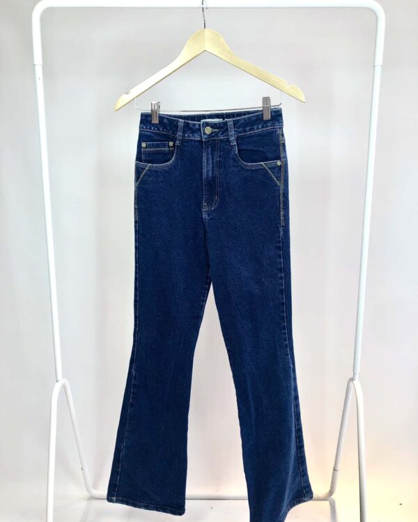 Calça jeans flare escura NK - 36 - VENDIDO SISTEMA OTO