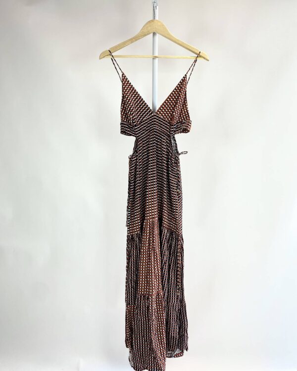 Vestido longo estamp ANIMALE - 38