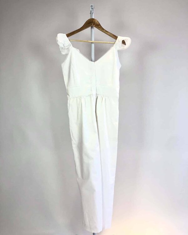 Macacão branco com detalhes MIXED - 40 - VENDIDO SISTEMA OTO