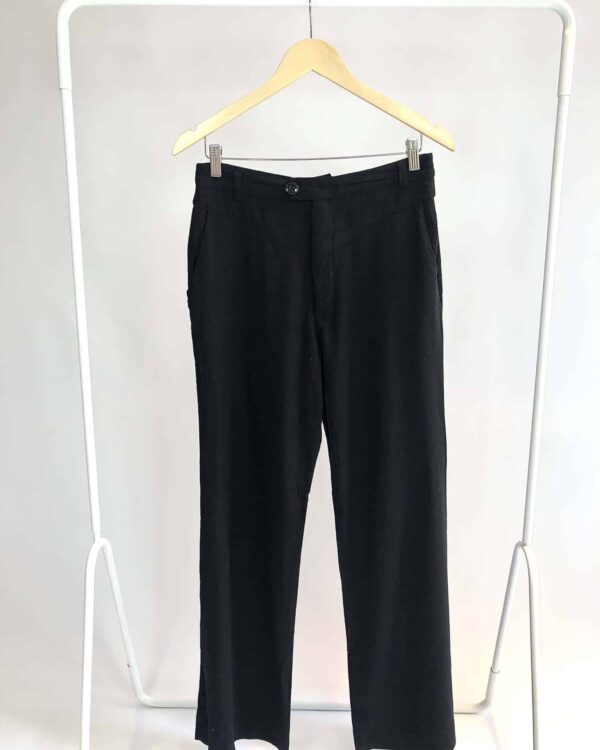 Calça linho preta MARIA FILO - P - VENDIDO SISTEMA OTO