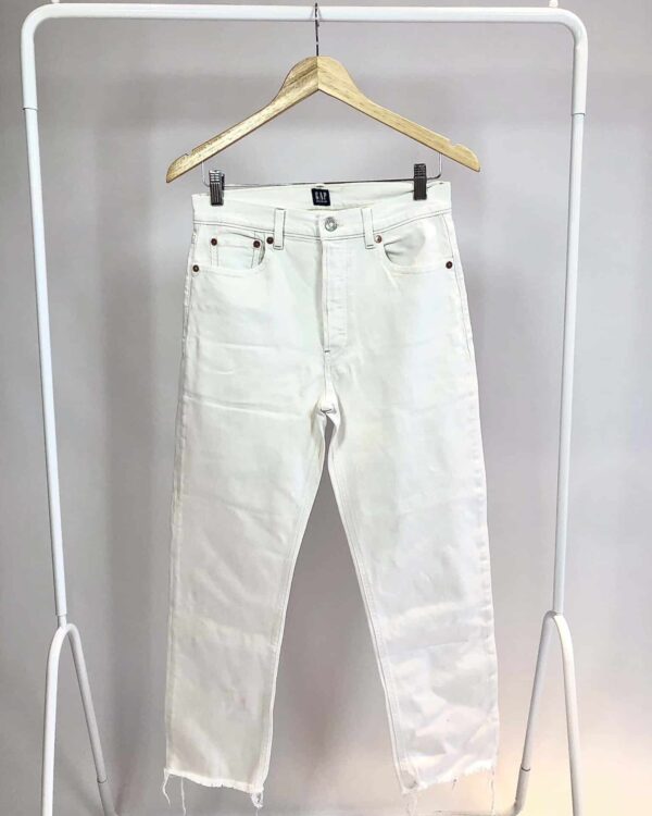 Calça branca GAP - P - VENDIDO SISTEMA OTTO