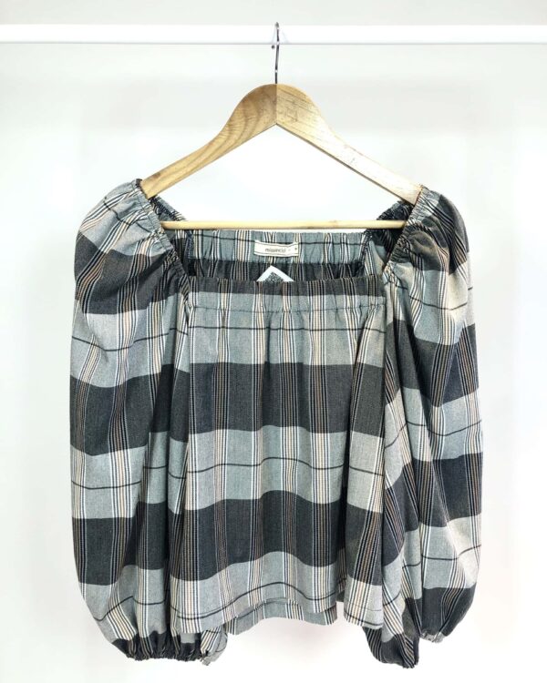 Blusa quadriculada MISSINCLOF - P - VENDIDO SISTEMA OTO