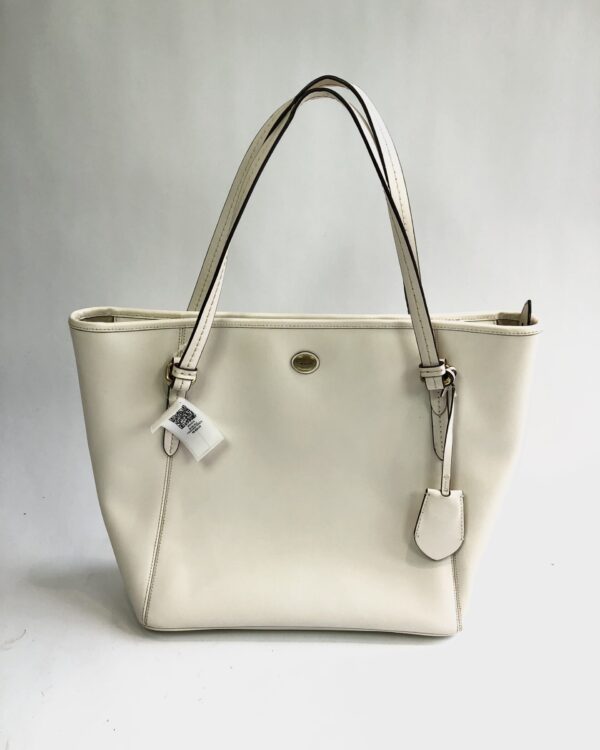 Bolsa branca tote COACH -VENDIDO SISTEMA OTO