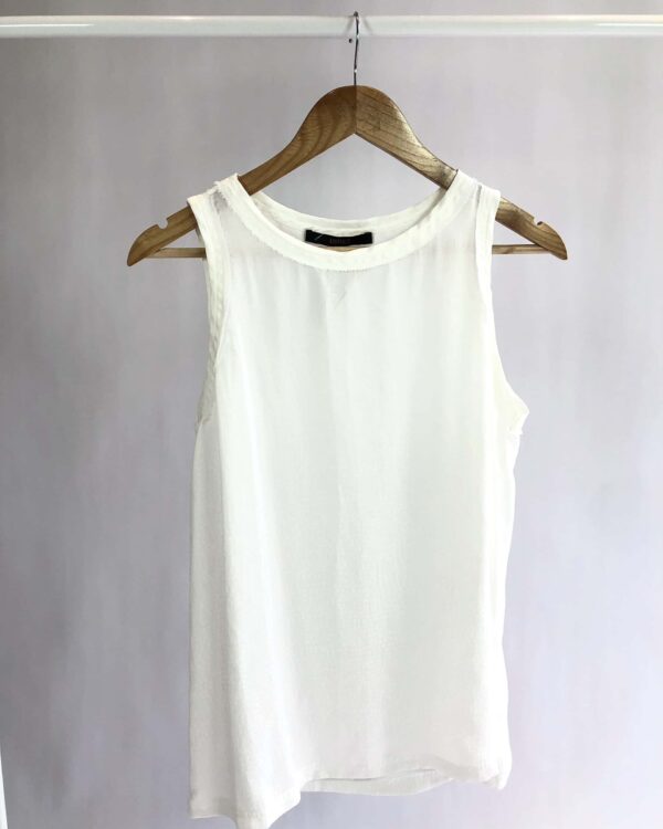 Regata branca ANIMALE- 38 - VENDIDO SIST OTO