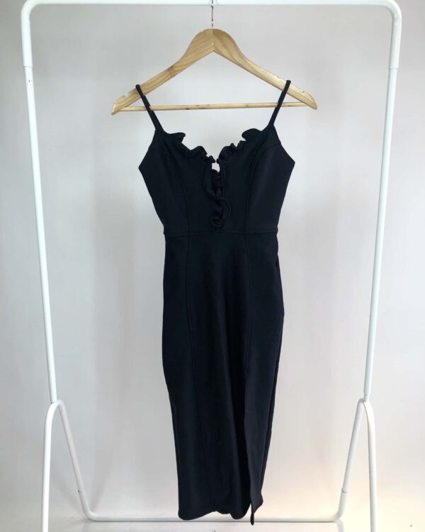 Vestido preto lycra ZEN - P - VENDIDO SISTEMA OTO