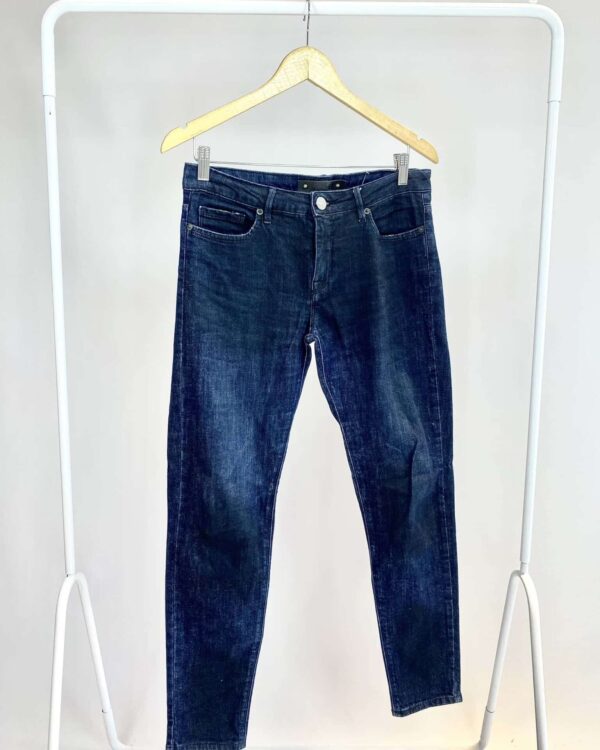 Calça jeans preta ANIMALE - 40 - VENDIDO SIST OTO