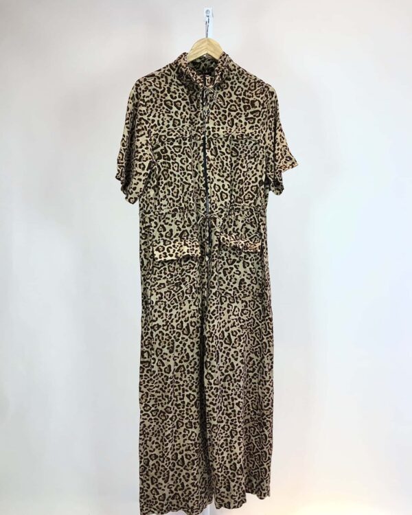 Macacão de onça ANIMALE - 40 - VENDIDO SIST OTO