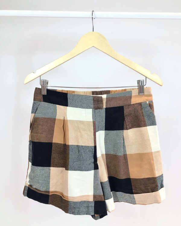 Short xadrez DRESS TO - 40 - VENDIDO SIST OTO
