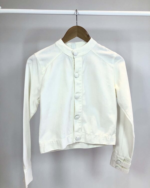 Jaqueta branca LIZIE - M - VENDIDO SISTEMA OTO