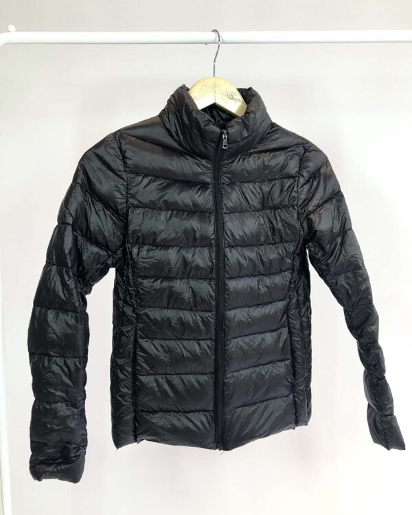 Casaco preto puffer - P