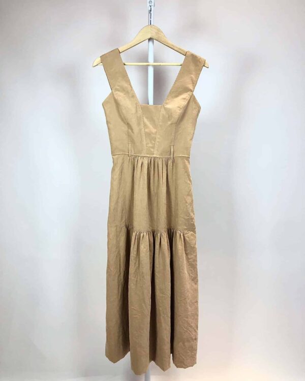 Vestido midi marrom LITT - 38