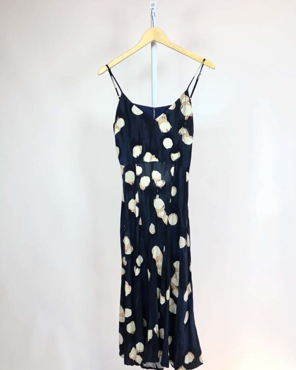 Vestido estampado decote costas ANIMALE - 40 - VENDIDO SISTEMA OTO