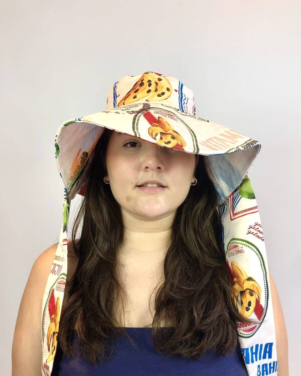 Chapéu estampa FARM