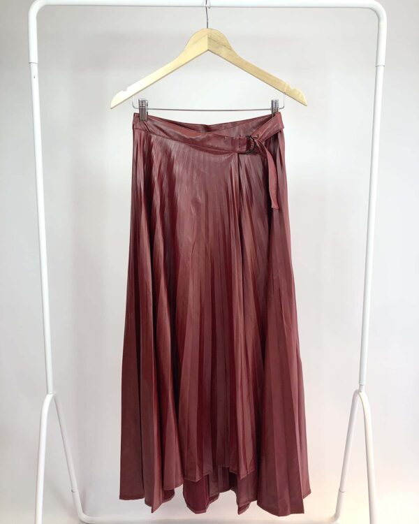 Saia bordo couro PU SHOULDER - P