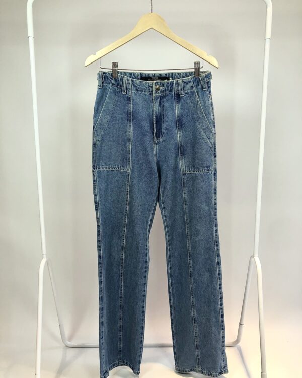 Calça jeans lavagem clara YOUCOM - 38 - VENDIDO SISTEMA OTO