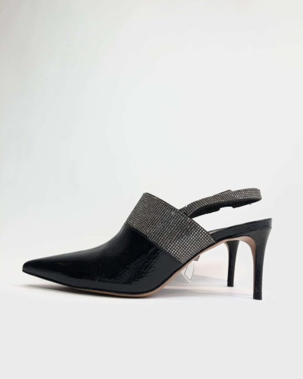 Sapato preto com brilho e salto fino SCHUTZ - 39 *nunca usado* - VENDIDO SISTEMA OTO