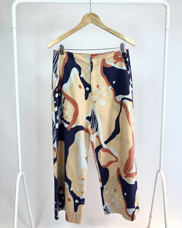 Calça pantacourt estamp CANTÃO - G - VENDIDO SISTEMA OTO