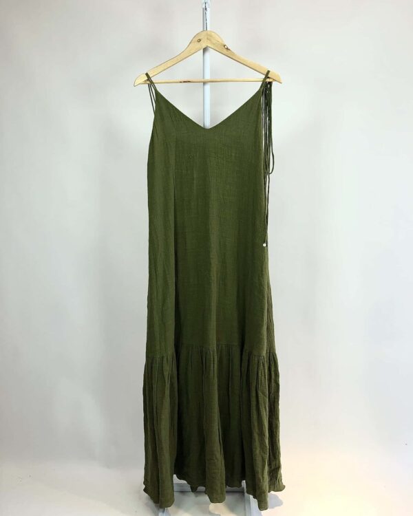 Vestido longo verde BRUM + LUCIDEZ - 36