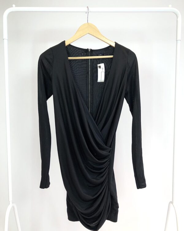 Vestido preto curto ÁGATHA - P - VENDIDO SIST OTO