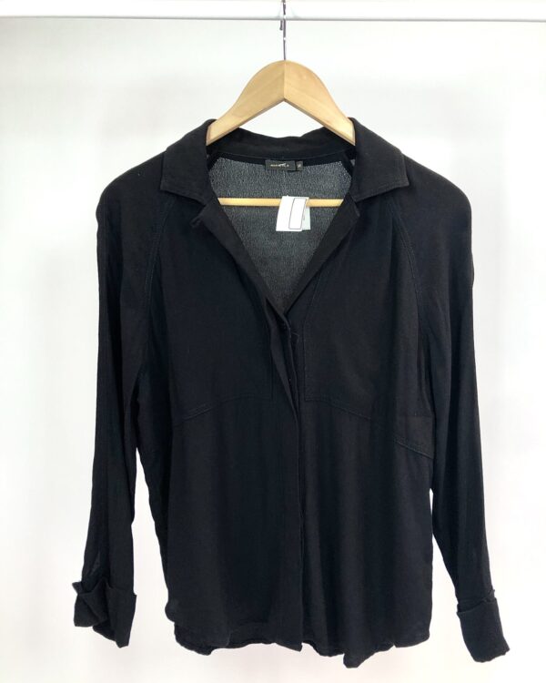 Camisa preta MARIA FILÓ - M - VENDIDO SISTEMA OTTO