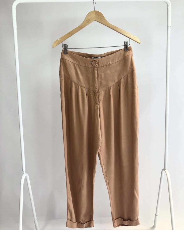 Calça bege ABRAND - 38 - VENDIDO SISTEMA OTO
