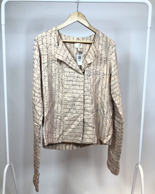 Casaqueto rosa estampado PAULA RAIA - 40 - VENDIDO SISTEMA OTO