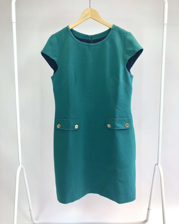 Vestido midi verde LE LIS BLANC - 46 - VENDIDO SISTEMA OTO