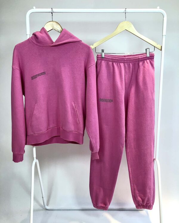 Conjunto calça e casaco moletom rosa PANGAIA - PP - VENDIDO SISTEMA OTO