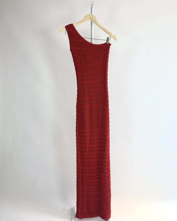 Vestido tricot vermelho RENATA CAMPOS - P - VENDIDO SISTEMA OTTO