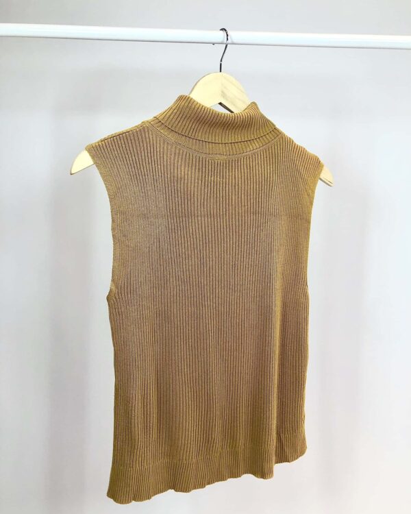 Regata tricot canelada mostarda SACADA - M