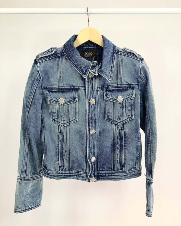 Jaqueta com pedraria BOBÔ - M *nunca usado*-