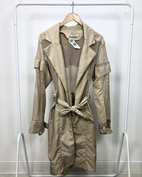 Trench coat bege ALL'S - M - VENDIDO SISTEMA OTO