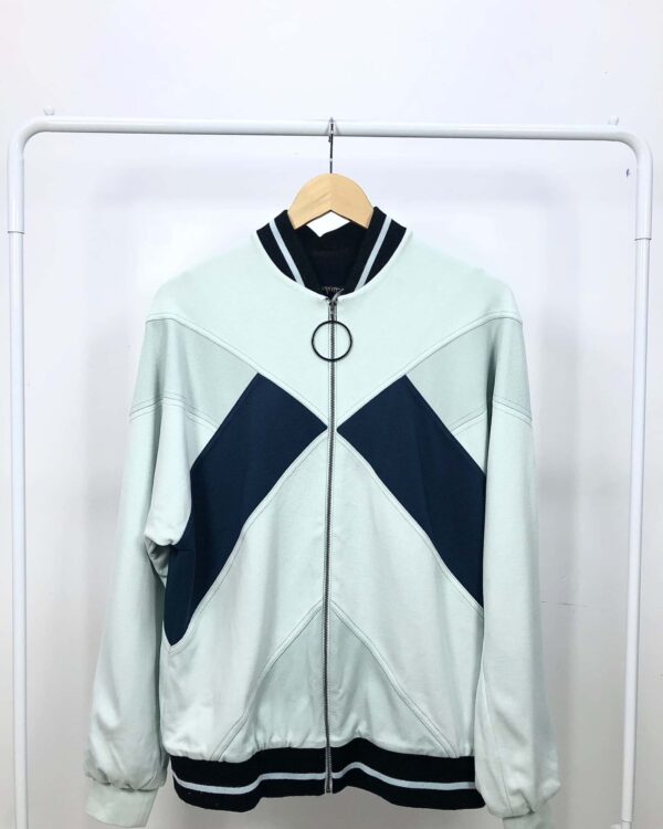 Casaco tons azul com zíper ANIMALE - P