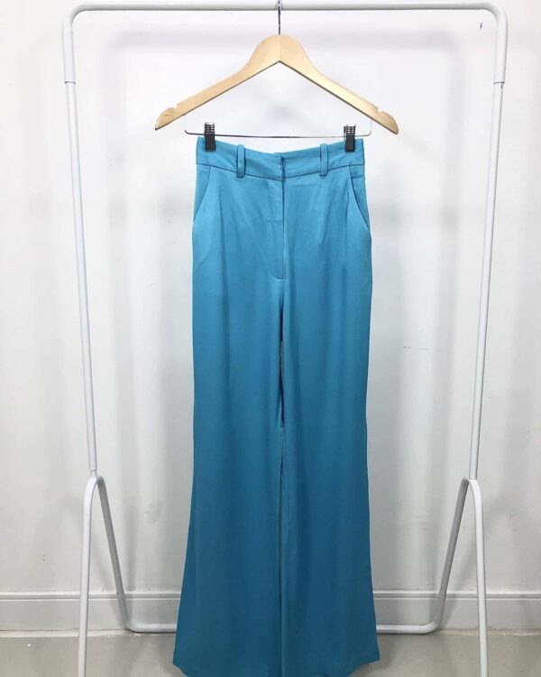 Calça alfaiataria azul NV - 34