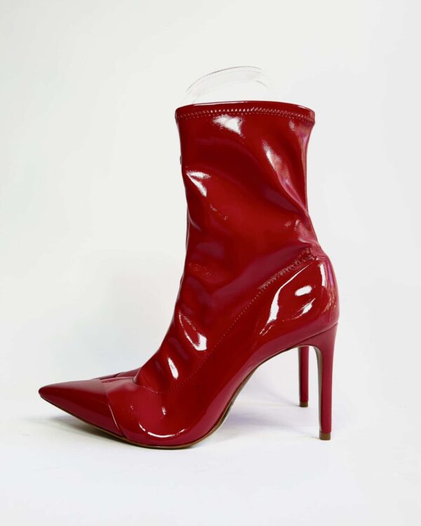 Bota vermelha cano médio SCHUTZ - 37 *nunca usada* - VENDIDO SISTEMA OTO