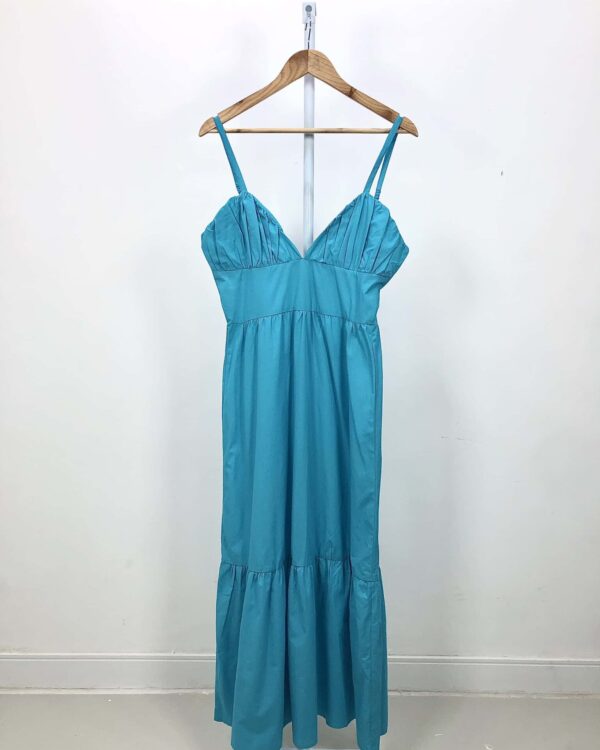 Vestido midi azul MARIA FILÓ - M *nunca usada*