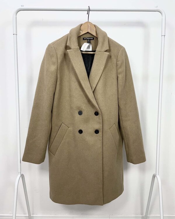 Trench coat lã barida caramelo TRF OUTERWEAR - G - VENDIDO SOISTEMA OTO