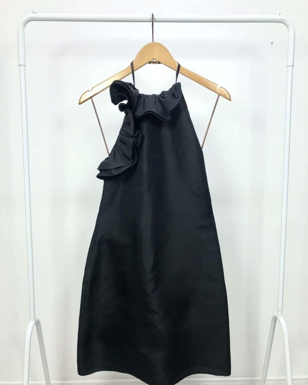 Vestido frente única preto GUCCI - 40 - VENDIDO SISTEMA OTO